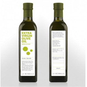 250 ml 500 ml 750 ml žalios spalvos alyvuogių aliejaus stiklinis butelis dorica marasca butelis