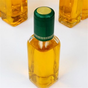 Įprastas titnagas Tradicinis tuščias alyvuogių aliejus Marasca 750 ml stiklinis buteliukas su užsukamu dangteliu
