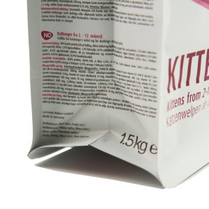 Pasgemaakte troeteldierkossakverpakkingsvervaardigers 250g.500g.1000 gram voedselgraad verpakkingsakke