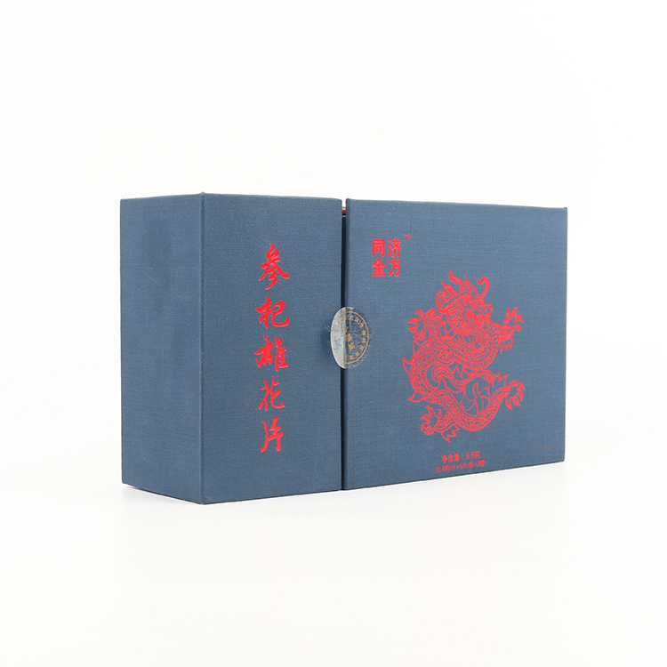Boîte-cadeau magnétique de luxe avec fermeture par aimant Boîte à plat en papier pliante personnalisée