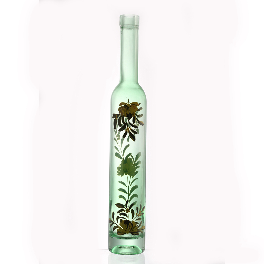 375 ml ice wine liquor paper transfer glass bottle with cork Featured Image