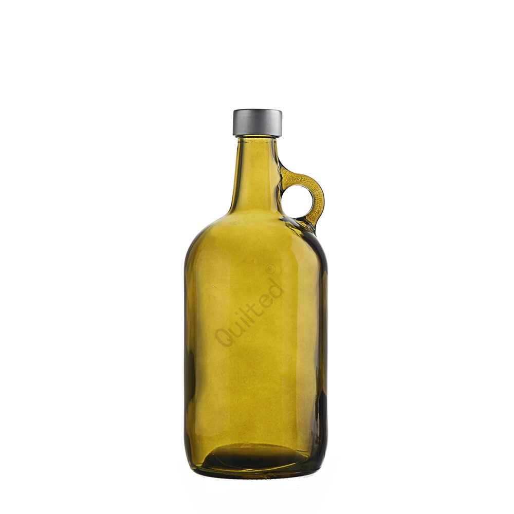 700 ml liquor wine handle glass bottle with screw Featured Image
