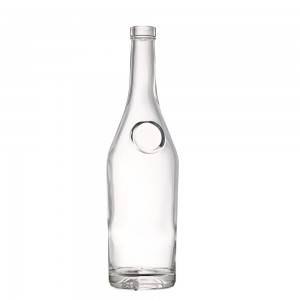 700 liquor logo glass bottle with cork
