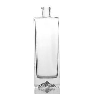 250ml ice berg shape  liquor glass bottles