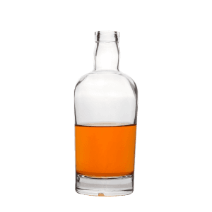 700ml Clear Fancy Brandy Glass Bottle