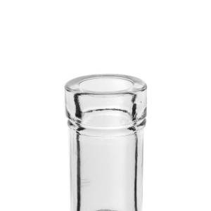 500ml Round Shape Clear Liquor Glass Bottles