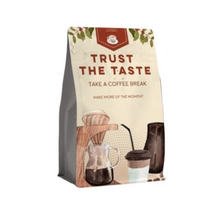 Customized Coffee Printable Packaging Pouch
