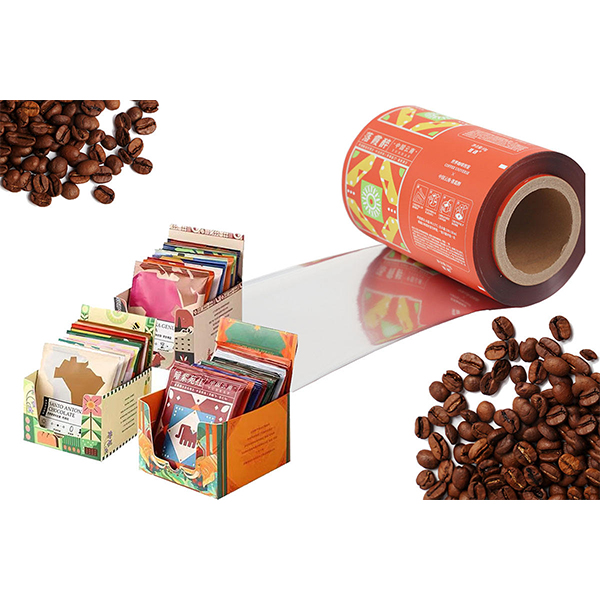 Veleprodajne kapalne folije za pakiranje kave in hrane Predstavljena slika
