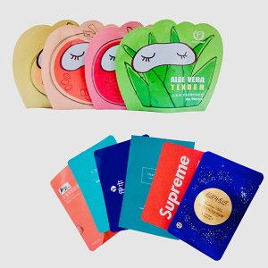 Customized  Facial mask Pouch for Beauty and Cosmetic Packaging