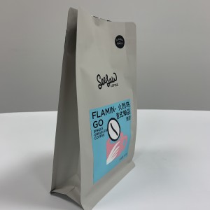 Bolsa de embalagem de grãos de café personalizada