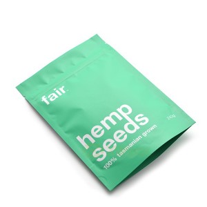 Printed Food Storage Metallic Multi-Layer Seed Packaging Bags Airtight Zipper Bags