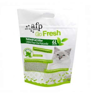 אריזת מזון לחיות מחמד גדולה עם תחתית שטוחה נרתיק פלסטיק למזון כלבים וחתולים