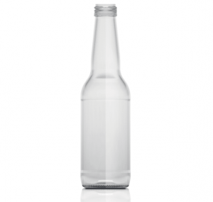 Glass Liquor Bottle Flint 330ml