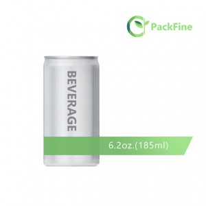 Aluminum beverage slim cans 180ml