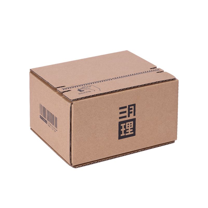 Нестандартний розмір для друку Кольорова коробка для транспортування Картонна упаковка з гофрованого картону на замовлення Представлене зображення