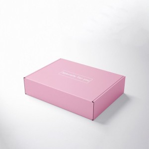 Embalaje de confitería Cajas de papel de regalo impresas con logotipo de diseño simple personalizado