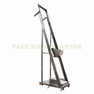 Heavy duty packing machine system vertical single bucket elevator