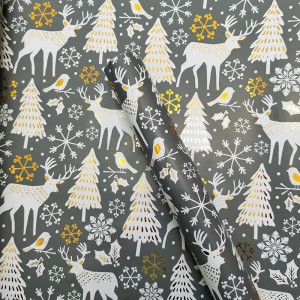 Printing with Register Foil Gift Wrapping Paper