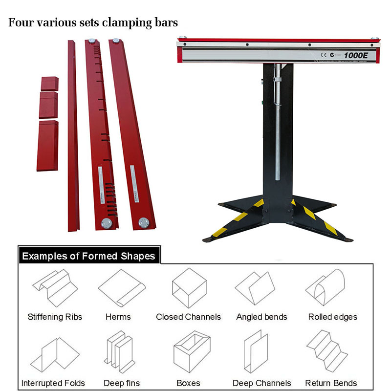 Sheet Metal Manual Folding Machine / Bending mochini Magnabend 1000E