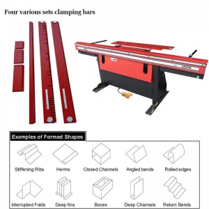 EB2500 Magnetic Sheet Metal Folding Machines, Mild Steel Plate Folding Machines