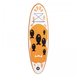 2021 High quality Sup Inflatable Paddle Board - Factory Stainless steel D-ring Inflatable Sup 8’7 ft Surfing Stand Up Paddle Boards Water Sports Air Inflatable Board Fold Board For Kids and Beginn...