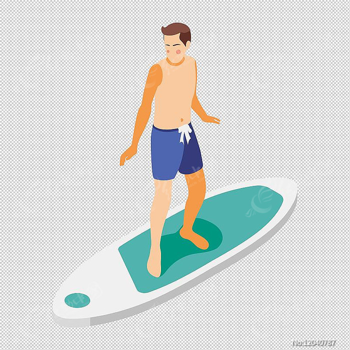 How to stand up on a surfboard