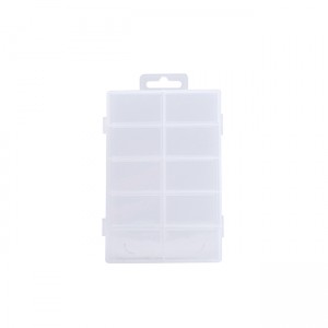 Пластична PP кутија со 10 прегради
