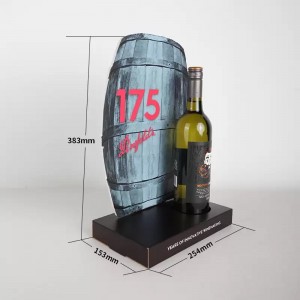 Kreatives POP-Tabletop-Smart-Display für Bier, Wein oder Energy-Drinks