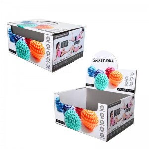 Spikey Ball Shelf pripravljena embalažna škatla za prodajo na drobno