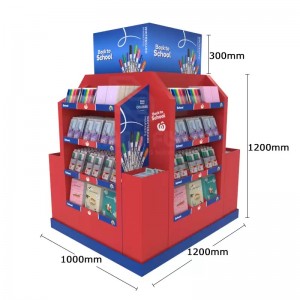 Torna a School Bus Shape Woolworths Point of Sale Articoli di cancelleria promozionale Full Pallet Display