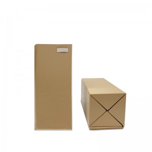 Zusammenklappbare starre Verpackungsbox mit 4 dreieckigen Seiten für Ohrringe, Halsketten und Armbänder