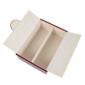 Double Doors Health Care Products Packaging Rigid Box for Promotion