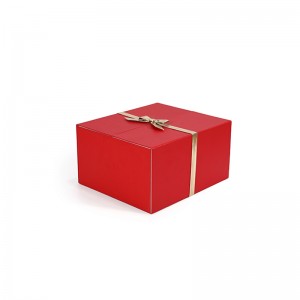 Caixa de embalaxe de presentes cosméticos de alto nivel con corte de papel 3D para a promoción da marca