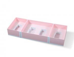 Set Kuti Parfumi me 2 Dyer të Hapura dhe Shtesë EVA të rreshtuar