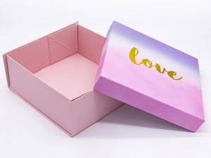 Vruća prodaja Kineska hrana za grickanje kolačića Dizajnerska papirna kutija za poklone/sklopiva papirna poklon kutija