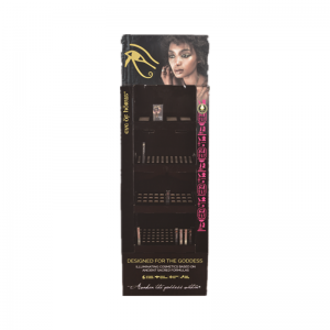 Eyelash brush 4 tier Corrugated Display Stand para sa mga kosmetiko