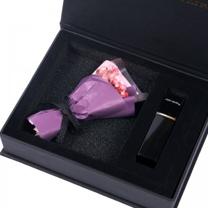 Black Pearl Visokokvalitetna ručno izrađena poklon kutija za ruževe za usne