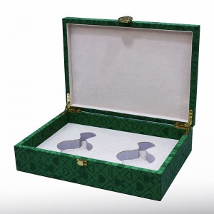 Vysoce kvalitní 2ks balení Woodboard Perfume Present Packaging Box pro milovníky