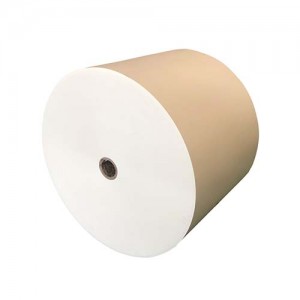 Rotlle de paper recobert de PE de matèries primeres de qualitat alimentària per fer gots de paper d'un sol ús