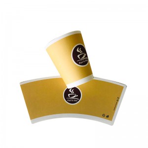 Kipas Cup Kertas Bahan Baku Untuk Gelas Dan Mangkuk
