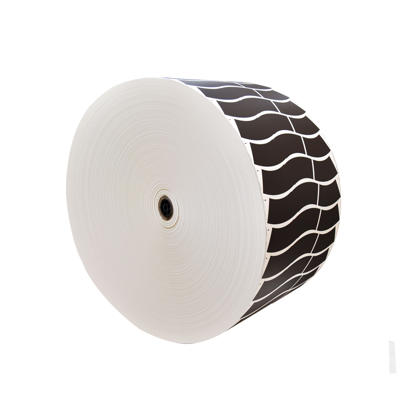 6 Warna Flexo Printing pe coated Paper Roll pikeun Piala Paper Disposable