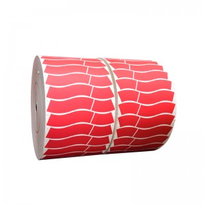 कारखाना सीधा मुद्रित पेपर कप फ्यान PE लेपित कागज कच्चा माल कागज कप बनाउनको लागि