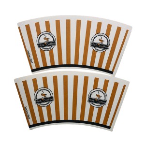 Лучшая цена на вентиляторы для чашек емкостью 2,5–20 унций. Бумажные вентиляторы Colorcup с полиэтиленовым покрытием для одноразовых бумажных стаканчиков.