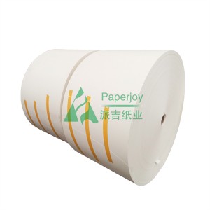 Sumber Harga borong kilang pakai buang PE bersalut cawan kertas roll kertas cawan bahan mentah dari China