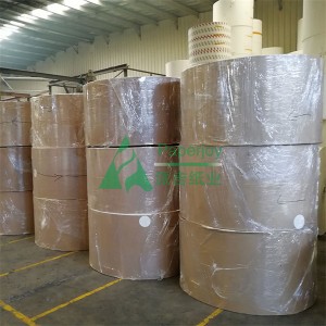 Sumber Harga borong kilang pakai buang PE bersalut cawan kertas roll kertas cawan bahan mentah dari China