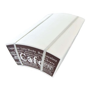 Gyári áron eldobható PE bevonatú papírpohár ventilátorok kávés papírpoharak készítéséhez Italos pohárpapír