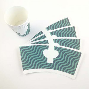 Murang presyo Disposable para sa Paggawa ng Paper Cup Hot Selling 7oz Printed Paper Cup Fan