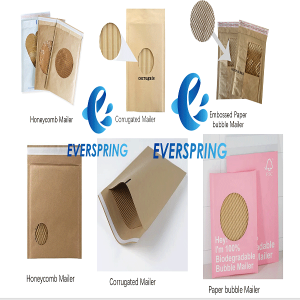 Corrugated fluted padded mailing bags machine