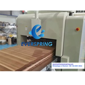 Fábrica del fabricante de máquinas procesadoras de papel plegadas en abanico en China