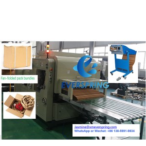 Pabrik pabrik mesin pangolahan kertas kipas-lipat China